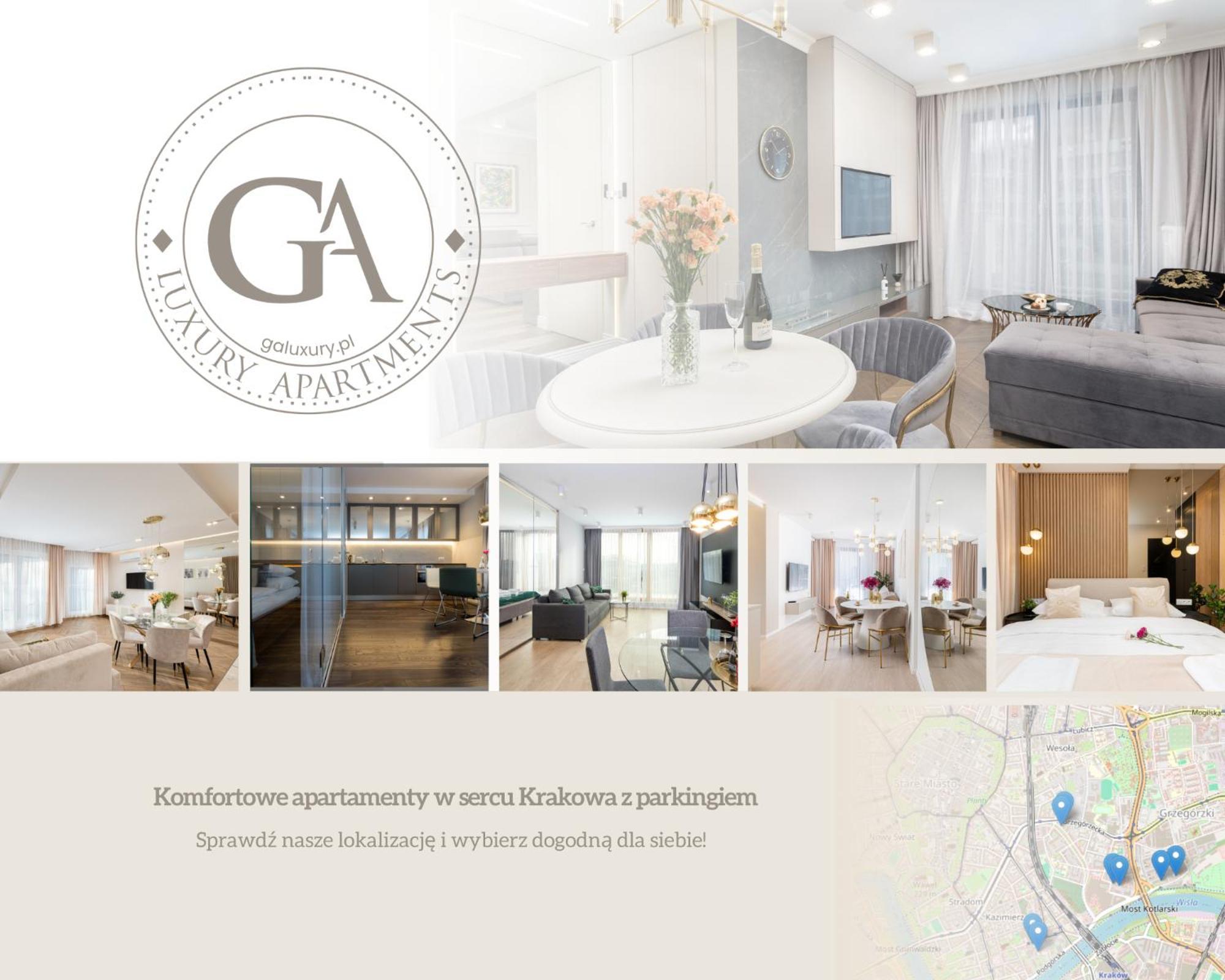 Ga Luxury Apartments W19 Krakow Exterior photo